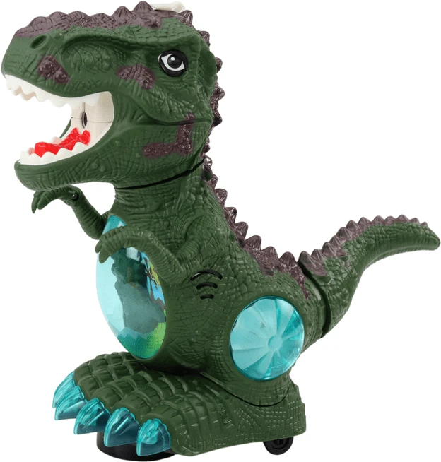 Žaislinis dinozauras su šviesos ir garso efektais Lean Toys