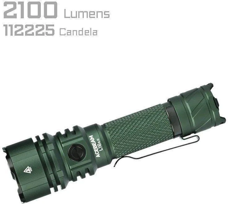 ABM AceBeam torch L16 2.0 Žalias