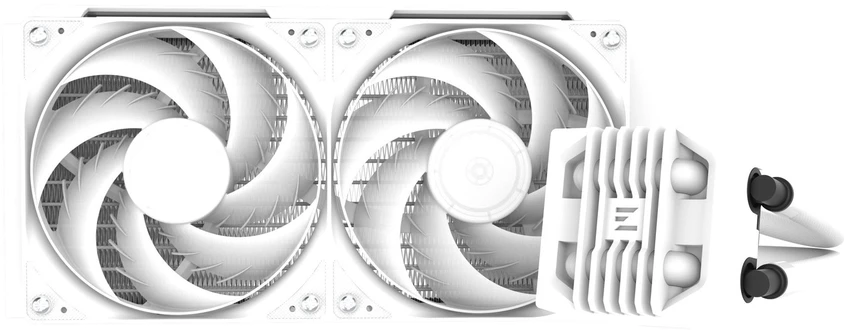 Zalman ALPHA2 SE A24 240 mm, baltas