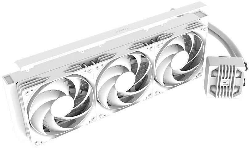 Zalman ALPHA2 SE A36 360 mm skysčio aušinimo sistema, balta