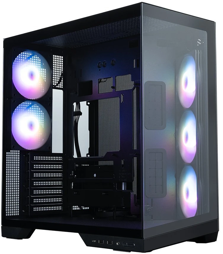 Zalman D50 ATX mid tower kompiuterio korpusas, juodas