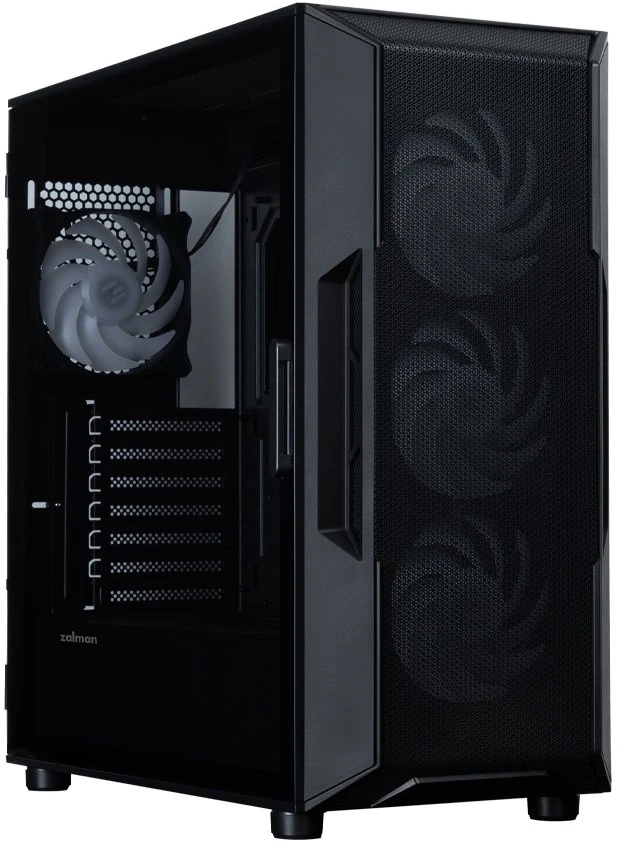 Zalman I3 NEO ARGB V2 ATX Mid Tower kompiuterio korpusas, juodas