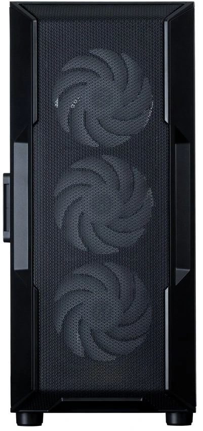 Zalman I3 NEO V2 ATX vidurinis korpusas, 4 x 120 mm RGB ventiliatoriai, juodas