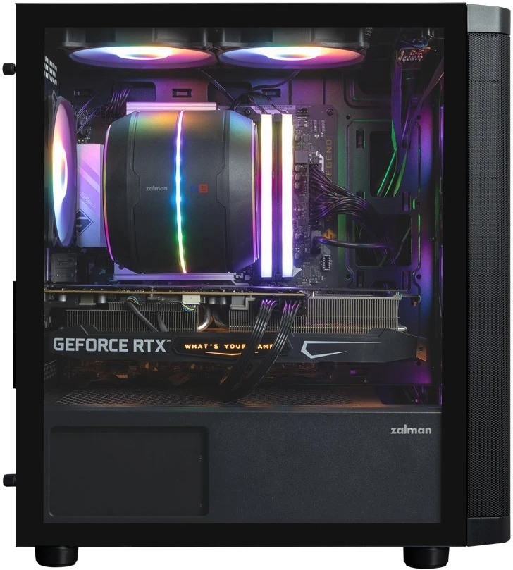 Zalman M4 SE mATX mini bokštas kompiuterio korpusas, juodas