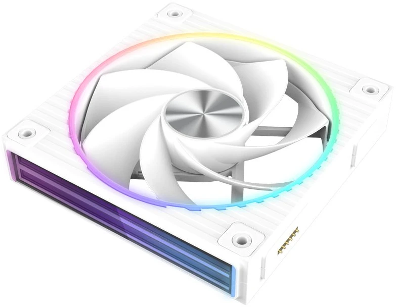 Zalman ZM-DF120R 120 mm apverčiamas Daisy Chain korpuso ventiliatorius, baltas
