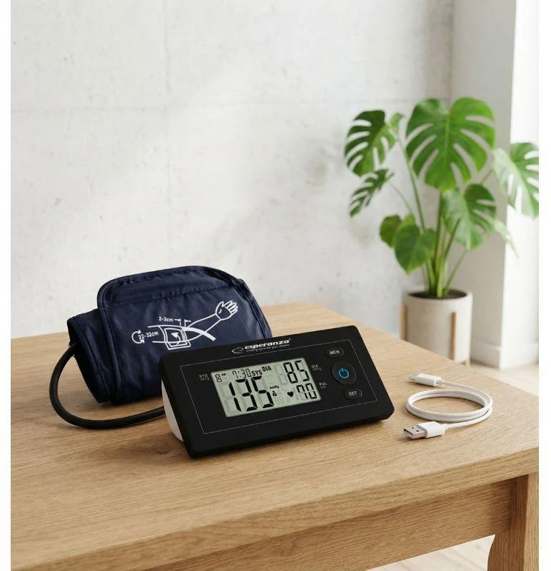 Kraujospūdžio matuoklis Esperanza ECB008 upper arm blood pressure monitorius