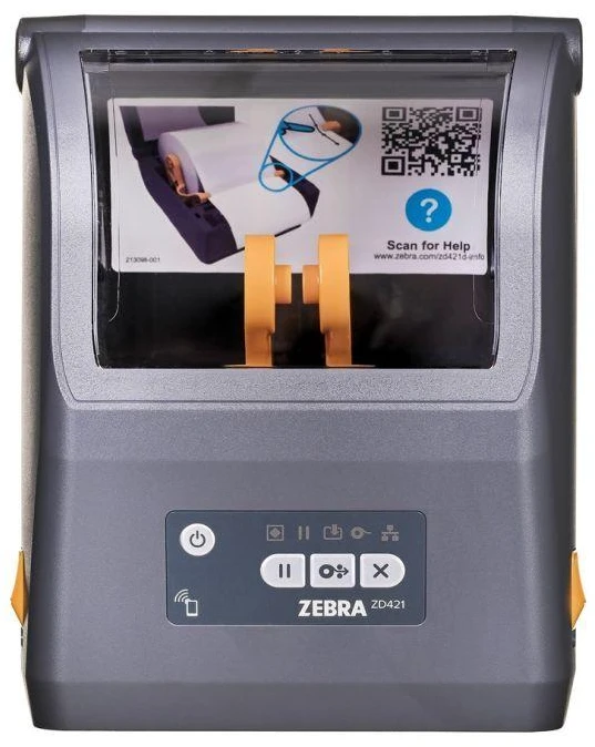 Etiketės Spausdintuvas - Zebra ZD421d Terminis 300 dpi Tiesioginis Terminis