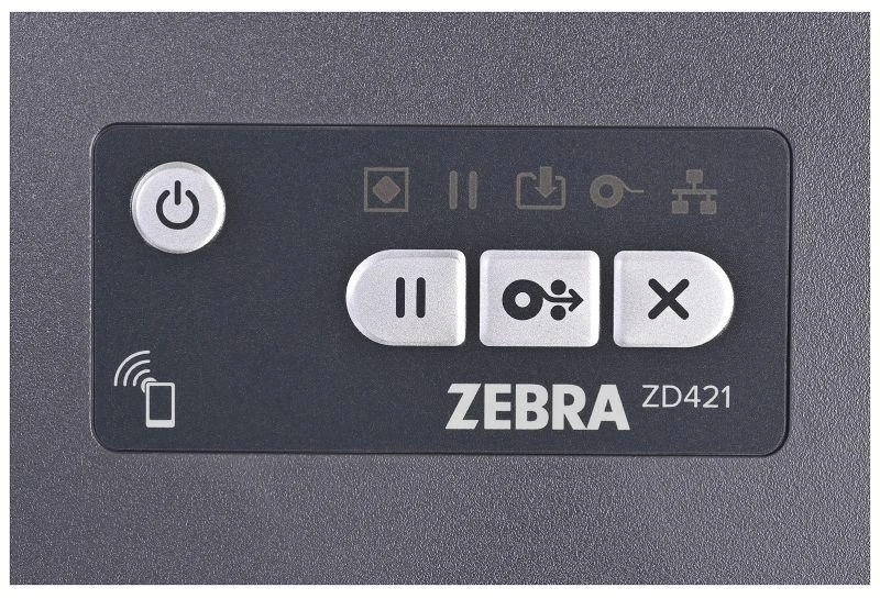 Etiketės Spausdintuvas - Zebra ZD421d Terminis 300 dpi Tiesioginis Terminis