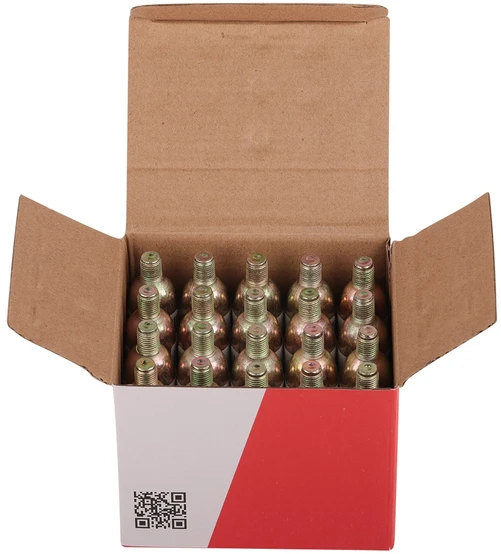 ZEFAL 25G CO2 pripūtimo galvutės, 20vnt.