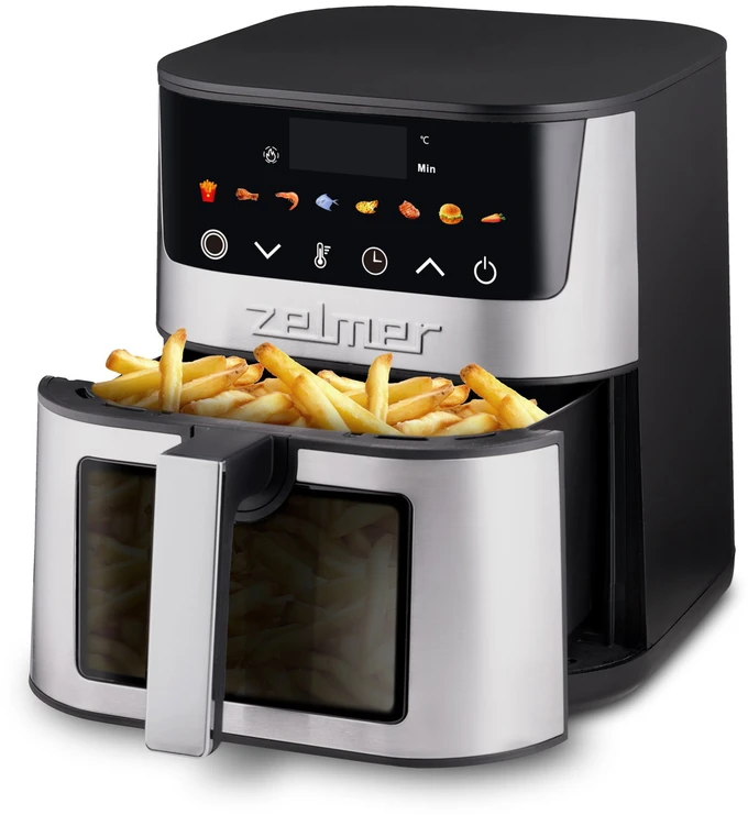 Zelmer ZAF5000 oro gruzdintuvė 5 l, juoda