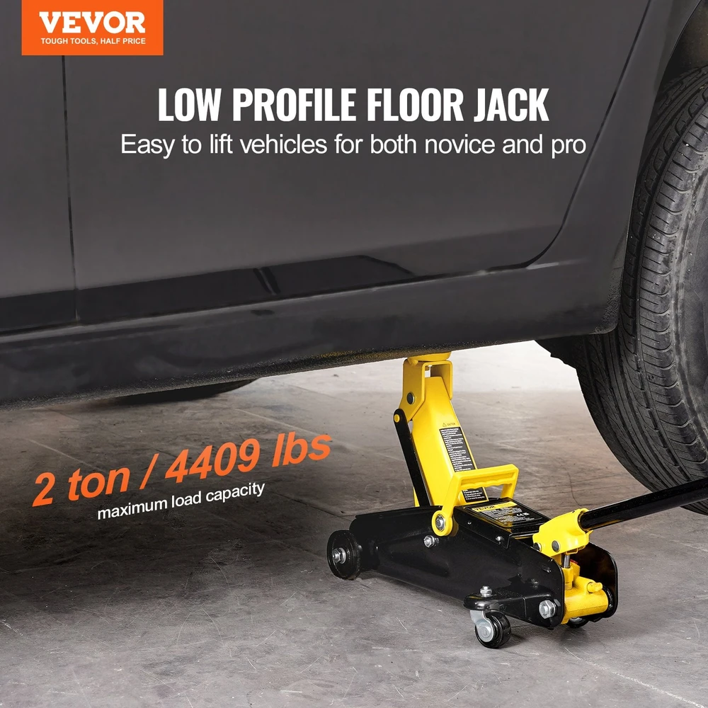VEVOR žemas automobilio keltuvas 2 tonų
