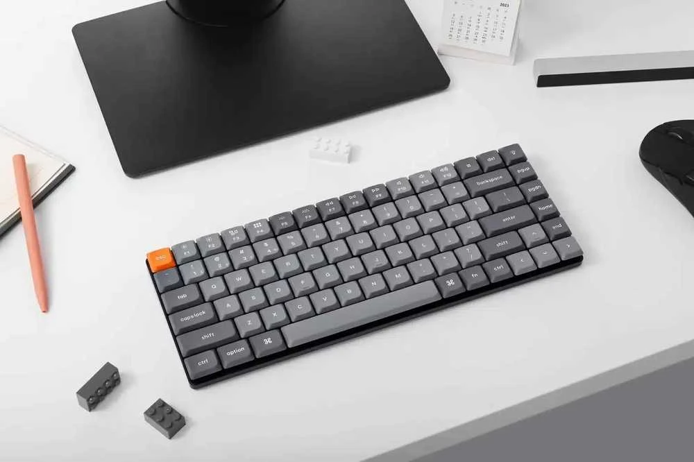 Žemo Profilio Klaviatūra Keychron K3 Max (Juoda)