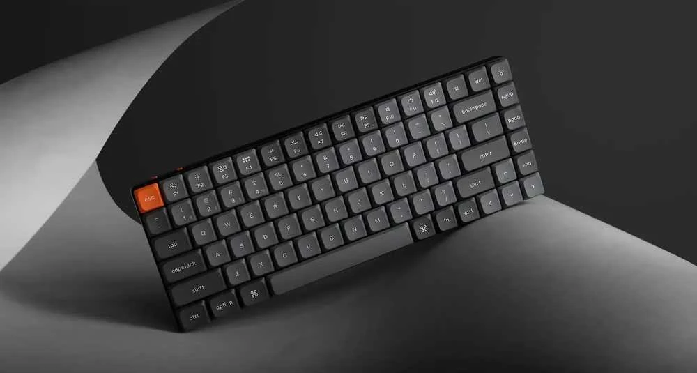 Žemo Profilio Klaviatūra Keychron K3 Max (Juoda)