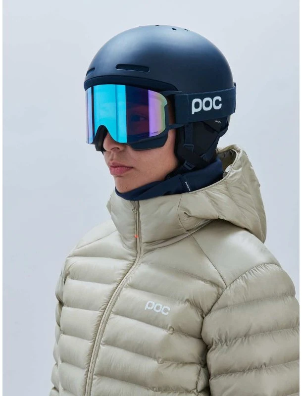 Žemo profilio slidinėjimo šalmas POC Calyx, pilkas