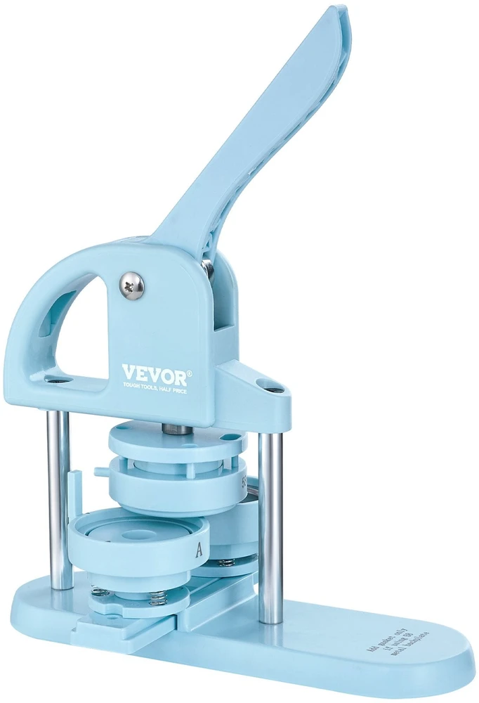 VEVOR Mėlynas 3-in-1 ženkliukų darymo aparatas