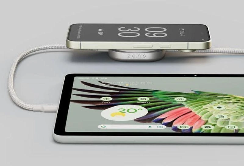 ZENS CHARGING CABLE USB C-C PRO 2 Baltas