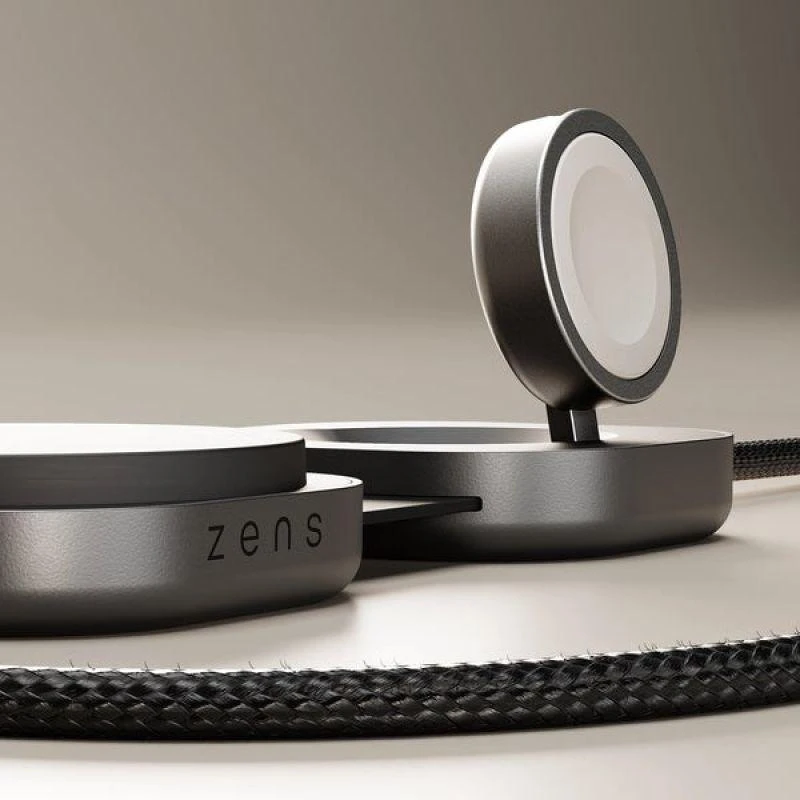 ZENS CHARGING CABLE USB C-C PRO 3 Juodas