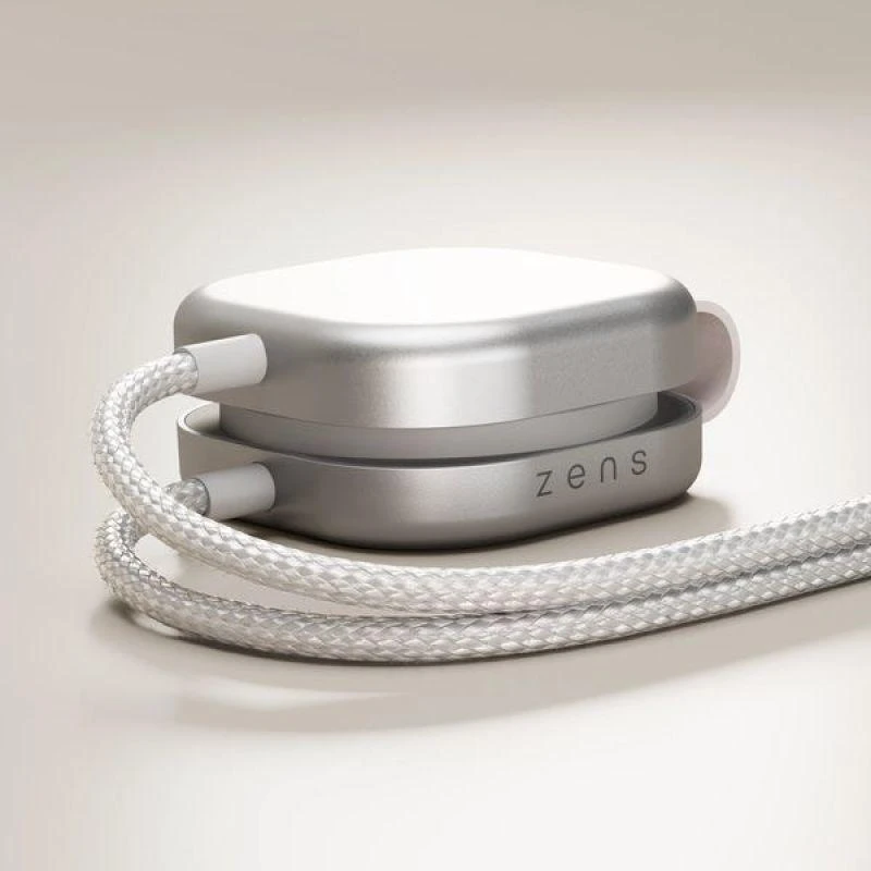 ZENS CHARGING CABLE USB C-C PRO 3 Baltas