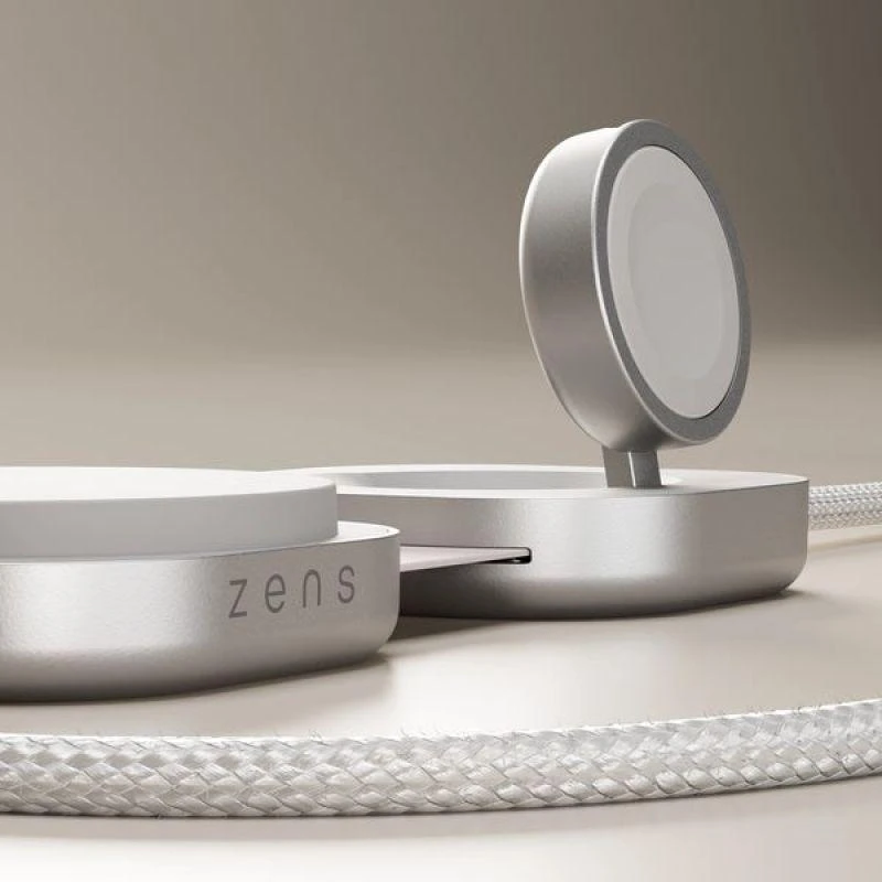 ZENS CHARGING CABLE USB C-C PRO 3 Baltas