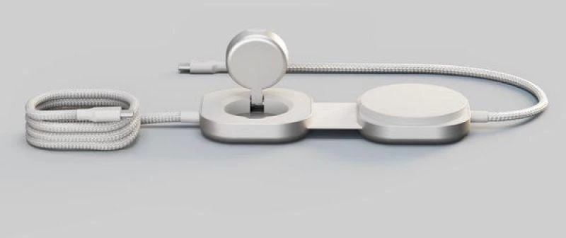 ZENS CHARGING CABLE USB C-C PRO 3 Baltas