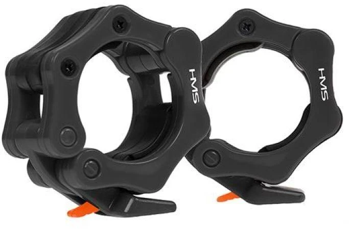 Užraktai štangai HMS ZG1000B, juodi, 2pcs.