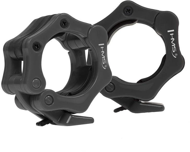 Užraktai štangai HMS ZG1000B, juodi, 2pcs.