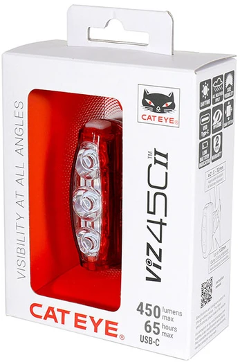 Žibintas galinis Cat Eye ViZ450 II (USB-C)