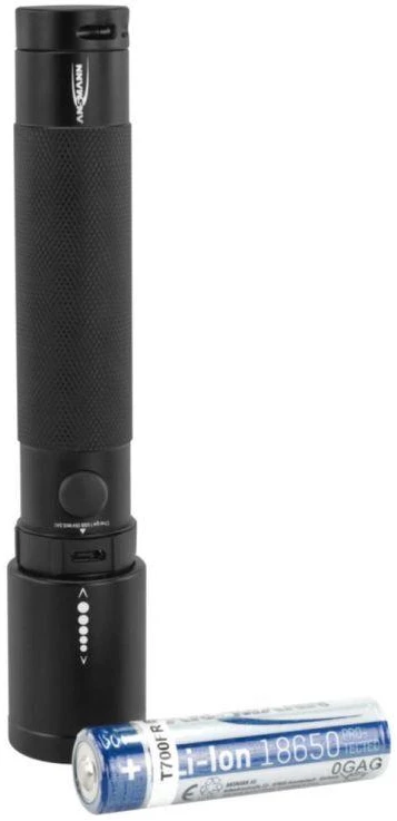 Ansmann T400FR žibintas LED Juoda