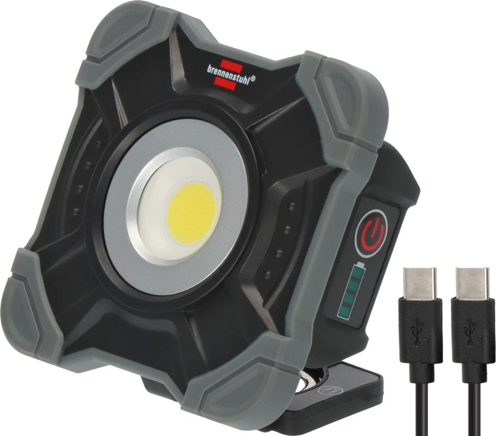Brennenstuhl PROŽEKTORIUS PASTATOMAS ĮKRAUNAMAS LED 10W 1000LM 6500K IP54