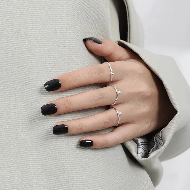 Sidabrinis žiedas Minimal Touch