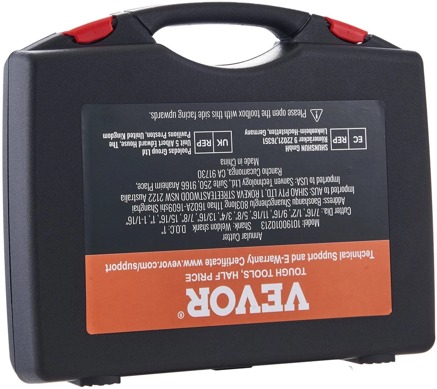 VEVOR 13 dalių magnetinių grąžtų komplektas