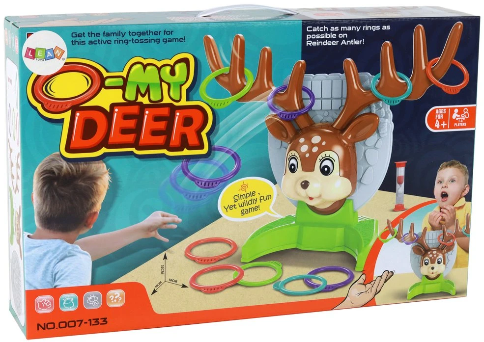 Arkadinis žaidimas lanko metimas ant elnio ragų Lean Toys