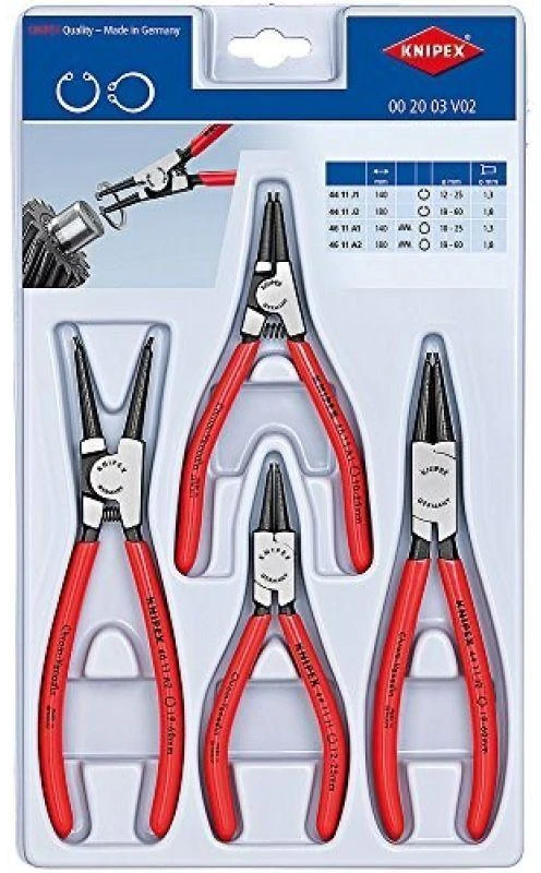 Knipex KIP Snap Ring Pliers Set