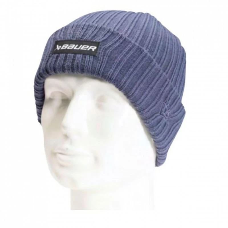 Žieminė kepurė su atlenkiamu kraštu Bauer NE Ribbed Touque SR