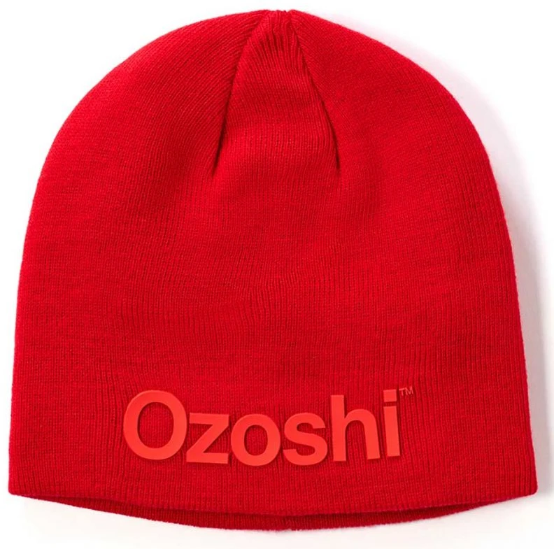 Ozoshi Hiroto Classic Beanie kepurė raudona OWH20CB001