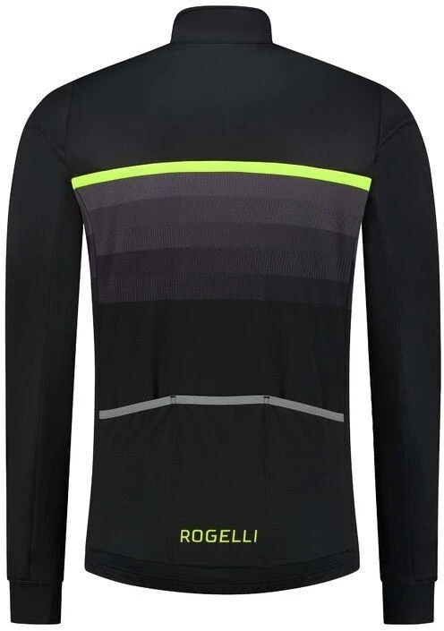 Žieminė striukė HERO II juoda-fluorescencinė 3XL Rogelli