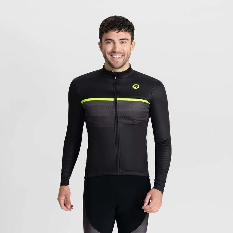 Žieminė striukė HERO II juoda-fluorescencinė 3XL Rogelli