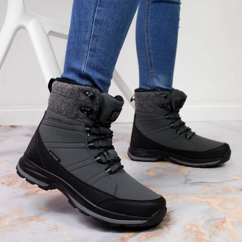 Žieminiai sniego batai, neperšlampami, pilki DK