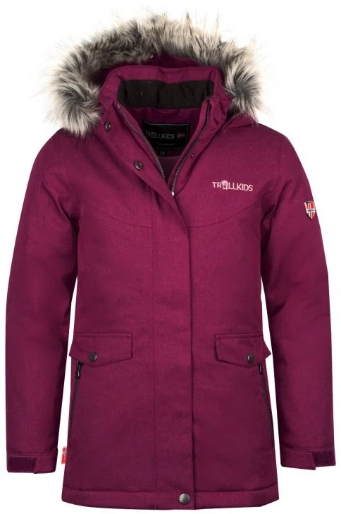 Žieminis paltas mergaitėms Trollkids Oslo Coat XT, rožinis