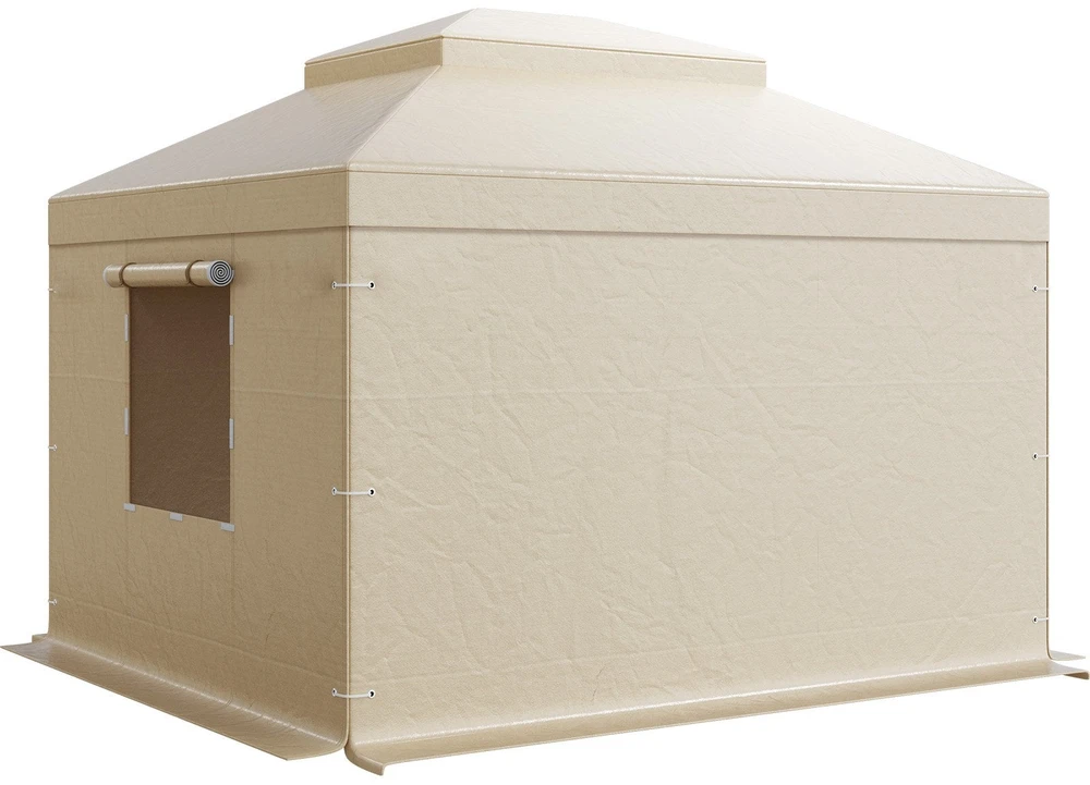 Vevor Žiemos pavėsinės uždangalas 3.05 x 3.65 m kietiems stogams