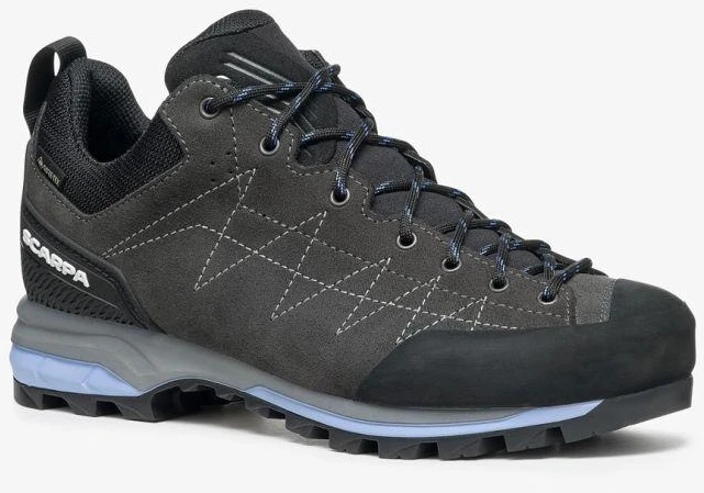 ZODIAC GTX WOMAN Moteriški suaugusiųjų batai Antracito, Levandų spalvos Scarpa