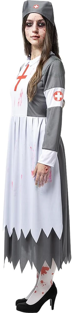 Zombių vienuolės slaugytojos kostiumas moterims – Helovinas