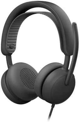LOGITECH Ausinės - Zone su laidu 2 skirta Business - GRAPHITE - USB - EMEA28i-935 - UC, EU