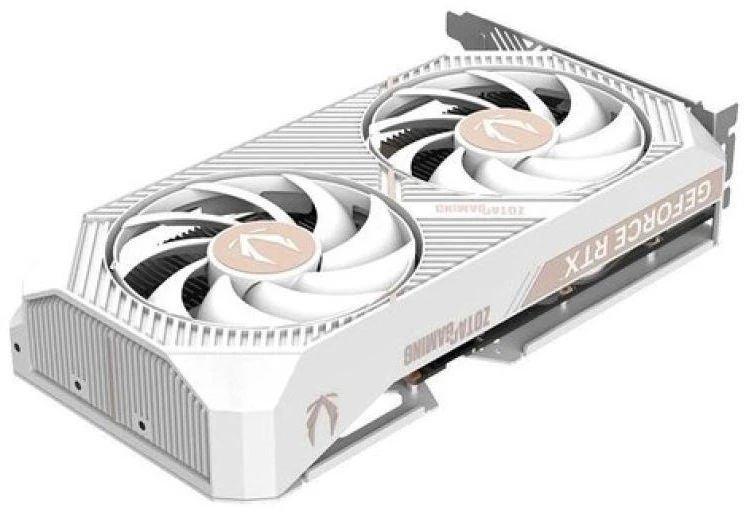 „Zotac GAMING GeForce RTX 5060 Twin Edge OC Baltas Edition“ NVIDIA 8 GB GDDR7