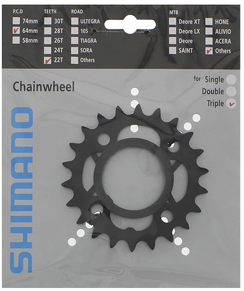 Žvaigždutė priekinė Shimano FC-M391/430 Acera