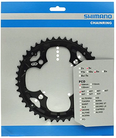 Švaistiklių žvaigždė Shimano 44T Acera FC-T3010 For Chain Guard