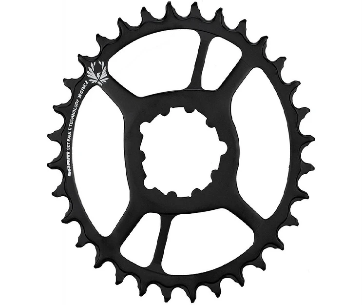 Priekinis dantratis: Sram X-Sync2 Eagle Boost Steel DirectMount, 3 mm ofsetas, 11/12 pavarų, 34T