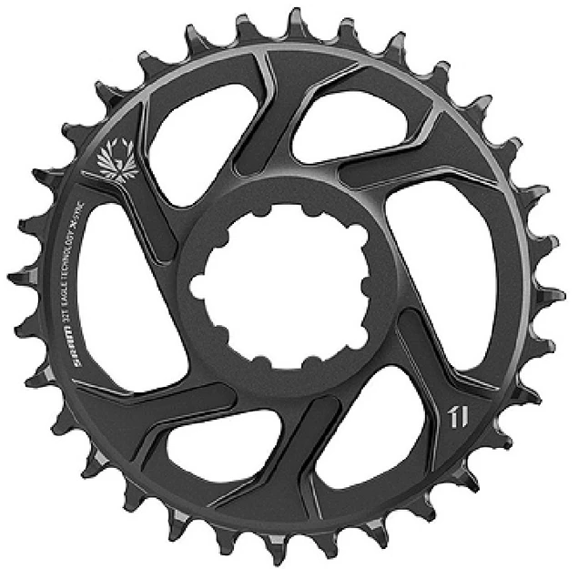 Priekinis dantratis Sram X-Sync Boost Alu DirectMount poslinkis 3 mm, 12 pavarų, 36T.