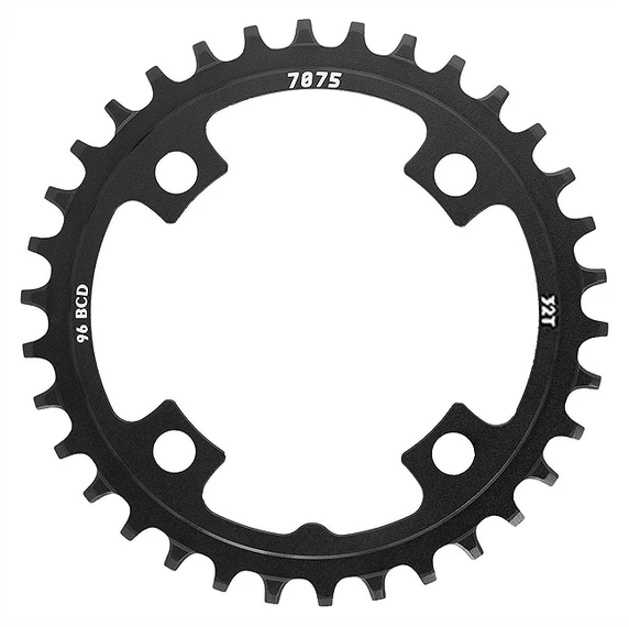 Priekinis dantratis SunRace CRMX00 siauras platus Alu 96BCD 10/11/12 greičio 32T
