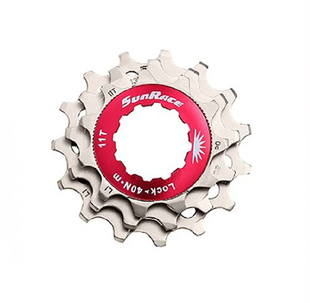 Galinių žvaigždučių komplektas SunRace SPCS11 11-13-15T 11 greičių su užraktu metalinis